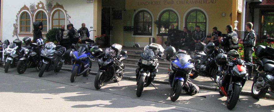 On the Road in Oberammergau On the Road in Oberammergau