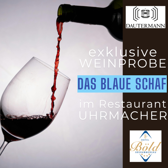 Weinprobe im Restaurant Uhrmacher
